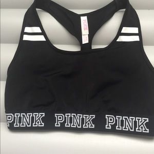 Pink Victoria Secret Sports bra/tank